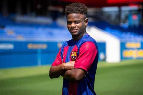 Gunners want Barcelona’s Mikayil Faye