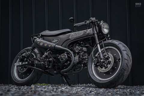 K-Speed strikes again with a menacing Honda Dax café racer