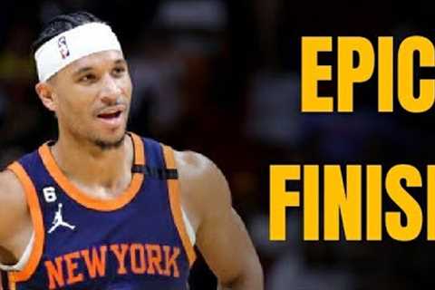 THE KNICKS OUTWORKED THE SIXERS AND TOOK GM 2. KNICKS ARE 2 -0 | MY REACTION