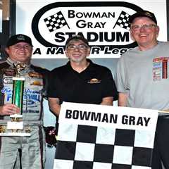 Ward Breaks Winless Streak; Butner Also Takes Checkered at Bowman Gray – Speedway Digest