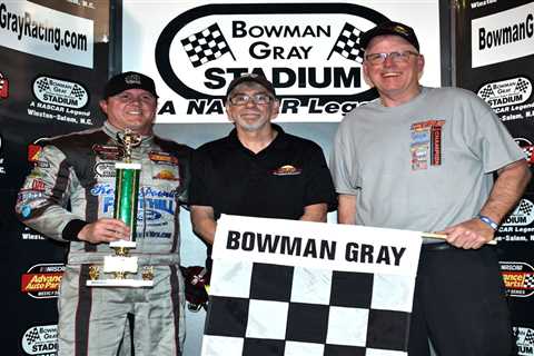 Ward Breaks Winless Streak; Butner Also Takes Checkered at Bowman Gray – Speedway Digest