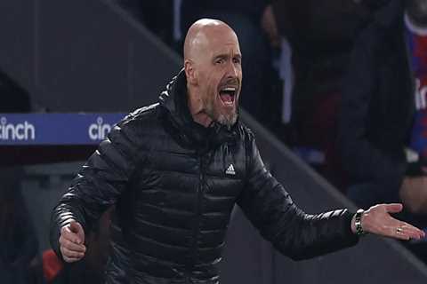 Erik ten Hag ludicrously claims Man United’s embarrassing loss vs. Crystal Palace was out the blue..