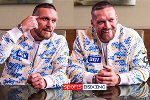 Will Oleksandr Usyk accept Tyson Fury's post-fight drink proposal? 🍷