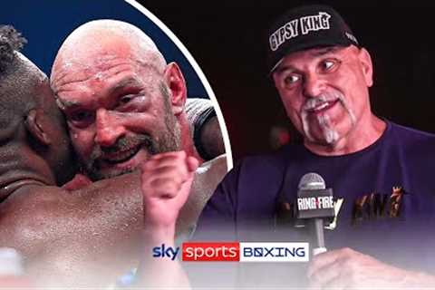 'I was worried! Tyson wasn't in good condition for Ngannou!' ❌  John Fury Interview!