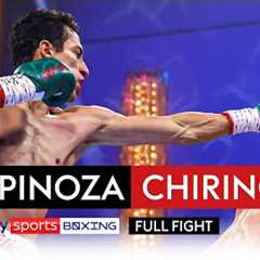 FULL FIGHT! Rafael Espinoza vs Sergio Chirino  All-Mexican World Title Fight 💪