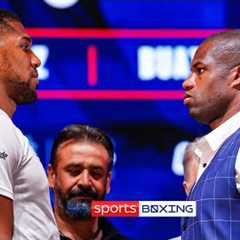 FIRST FACE-OFF! 🔥  FUll Anthony Joshua vs Daniel Dubois press conference