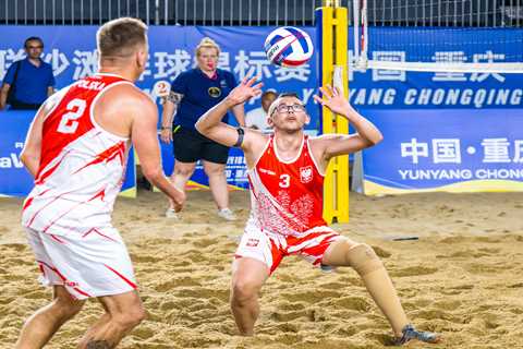 Poland 1 keep unbeaten record with nail-biting finish on Day 2 of Beach ParaVolley Men’s World..