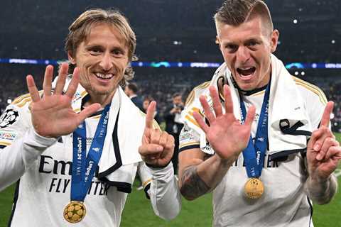 Modric, Kroos among Madrid stars to make history with latest UCL triumph