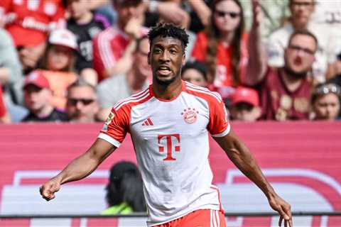 Bayern Munich winger Kingsley Coman is not a transfer target for FC Barcelona