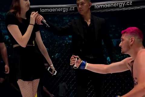 Watch MMA Fighter's Brutal Rejection After Proposal