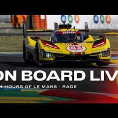 Onboard the #83 LIVE race action at 24H of Le Mans 2024 | Ferrari Hypercar Part 1