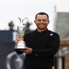 The Open winner Xander Schauffele nearly became professional footballer but quit and took up golf..