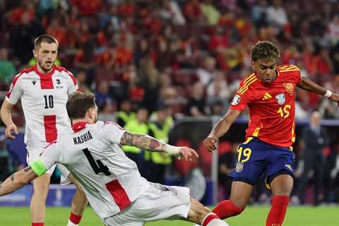 Barcelona’s Lamine Yamal shines again as Spain dominate Georgia, advance to Euro 2024 quarter-finals