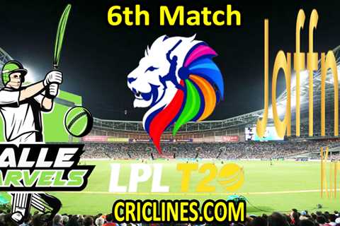 Today Match Prediction-GMS vs JKS-Dream11-LPL T20 2024-6th Match-Who Will Win