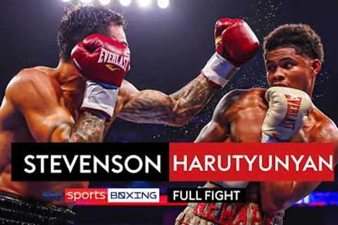 FULL FIGHT! 💥 Shakur Stevenson vs Artem Harutyunyan  WBC Super-Featherweight Title