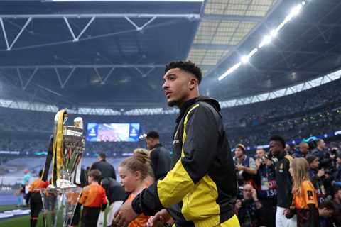 Juventus speaking to the representatives of Jadon Sancho