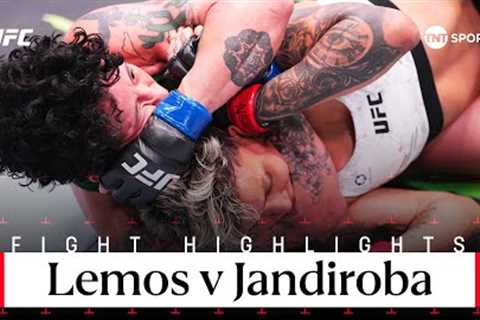 INCREDIBLE ARMBAR 🔥  Amanda Lemos v Virna Jandiroba  UFC Fight Night Highlights