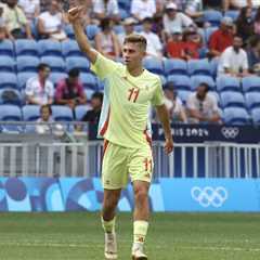 Barcelona midfield prodigy scores a brace as Spain beat Japan in Olympics QF