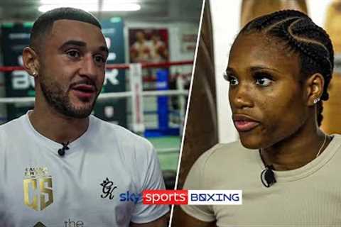 Caroline Dubois and Callum Simpson visit Barnsley Star Abc boxing gym 🥊