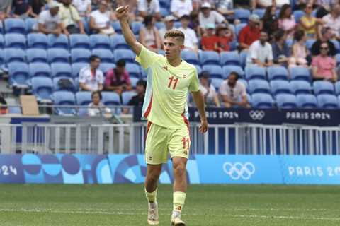 Barcelona midfield prodigy scores a brace as Spain beat Japan in Olympics QF