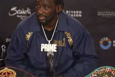 Terence Crawford Abruptly Ends Press Conference After 'Pointless' Question