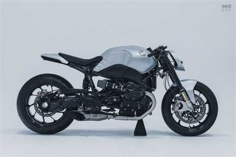 The Futurist: A BMW R nineT café racer laden with 3D-printed parts