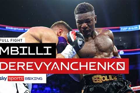 FULL FIGHT! Christian Mbilli v Sergiy Derevyanchenko 🥊