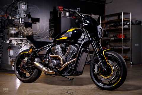 RSD builds an Indian Scout for the drummer of Twenty One Pilots