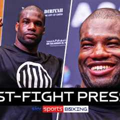 I proved EVERYONE WRONG! 🔥  Daniel Dubois' post-fight press conference