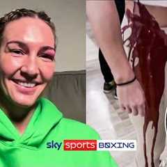 I'd NEVER go that far! ❌  Mikaela Mayer reacts to Sandy Ryan paint-throwing drama