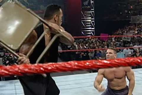 Ken Shamrock To Critics: Watch The Rock’s Chair Shots To My Head Before Calling Wrestling ‘Fake’