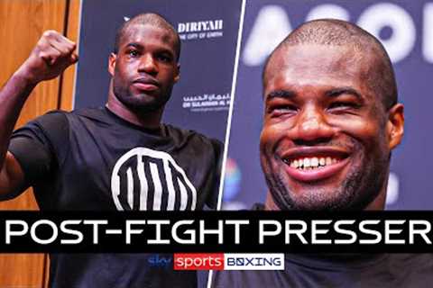 I proved EVERYONE WRONG! 🔥  Daniel Dubois' post-fight press conference