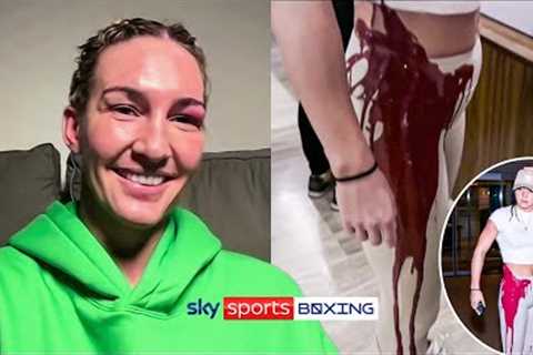 I'd NEVER go that far! ❌  Mikaela Mayer reacts to Sandy Ryan paint-throwing drama