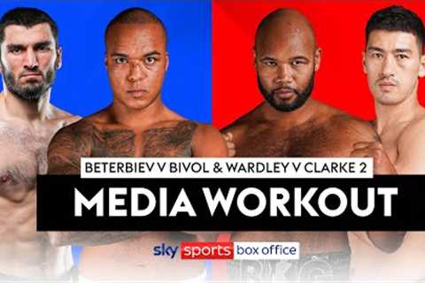 LIVE MEDIA WORKOUT! 💪  Artur Beterbiev v Dmitry Bivol & Fabio Wardley v Frazer Clarke 2