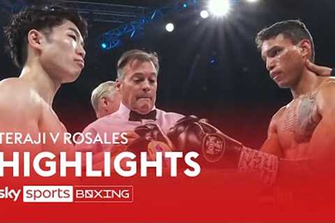 HIGHLIGHTS!  Teraji STOPS Rosales in round 11 to retain world title 🏆