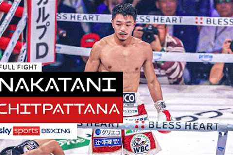 FULL FIGHT!  Junto Nakatani v Petch Sor Chitpattana 🥊