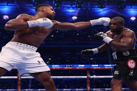 ANTHONY JOSHUA SET FOR REMATCH WITH DANIEL DUBOIS