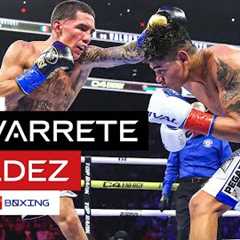 FULL FIGHT! Emanuel Navarrete vs Oscar Valdez II  HUGE BODY-SHOT KO 🤯