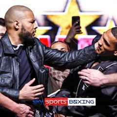 Chris Eubank Jr SLAPS Conor Benn with an EGG after fiery press conference!! 🤬