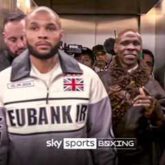 Chris Eubank Sr ARRIVES with his son ahead of fight with Conor Benn 😱