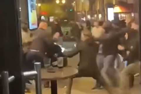 Chaos in Paris: Villa and PSG Fans Turn Street into War Zone Hours Before Champions League Clash