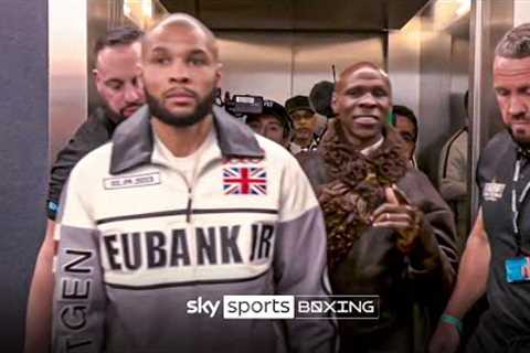 Chris Eubank Sr ARRIVES with his son ahead of fight with Conor Benn 😱