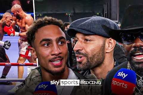 Ben Whittaker, Derek Chisora, Kell Brook & more react to Eubank Jr vs Benn 👀