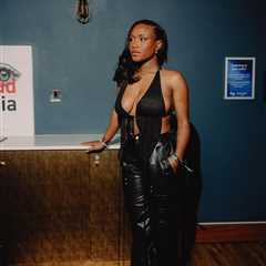 Tolami Benson Turns Heads in Jaw-Dropping Black Leather at Concert