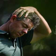 Rory McIlroy suffers dismal opening day at PGA Championship as Scottie Scheffler blasts ‘mud balls’