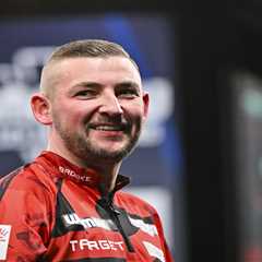 Aspinall's darts dream: Beat MVG or face three hours of misery as Premier League fate hangs in..