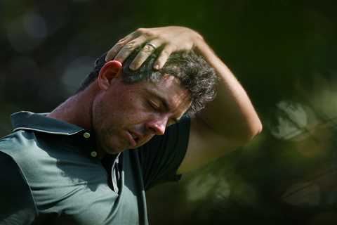 Rory McIlroy suffers dismal opening day at PGA Championship as Scottie Scheffler blasts ‘mud balls’