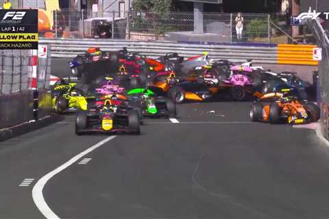 Monaco Turned Into a Demolition Derby This Morning