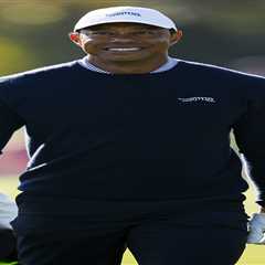 Tiger Woods looks almost unrecognizable as golf legend is spotted in rare public appearance..