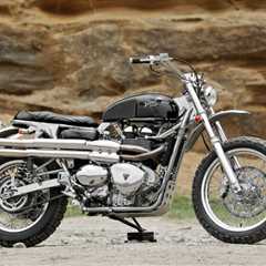 All Thrills, No Frills: A Carbureted Triumph Scrambler by 2LOUD